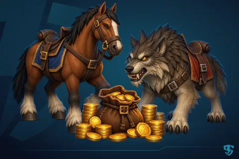 WoW Forever Mount Gold Bundle