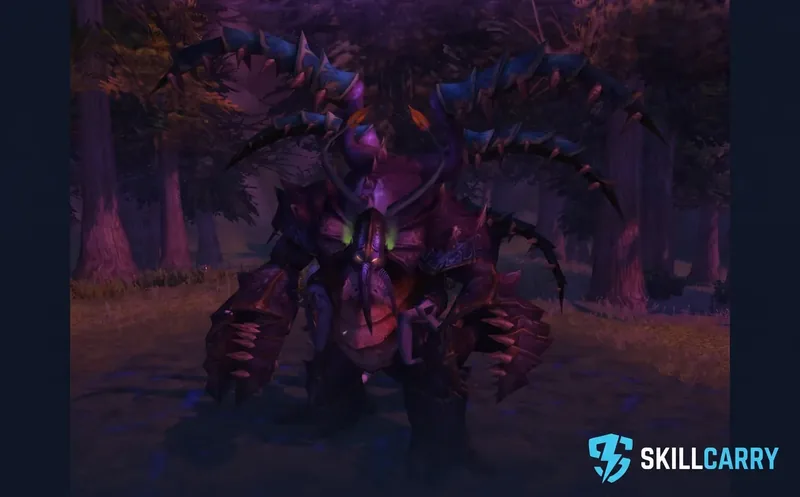 Lady Liadrin holding back Kith'ix's darkness in the one-boss raid of Patch 12.1.5